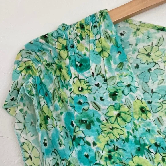 NWOT Banana Republic Floral Blouse 🌼 Sz Small - Picture 6 of 8
